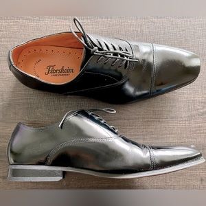 Florsheim Men's Black Corbetta Cap Oxford Dress Shoe